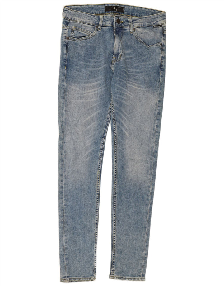 Zara Herren Skinny Jeans EU 40 Medium W31 L29 Blau