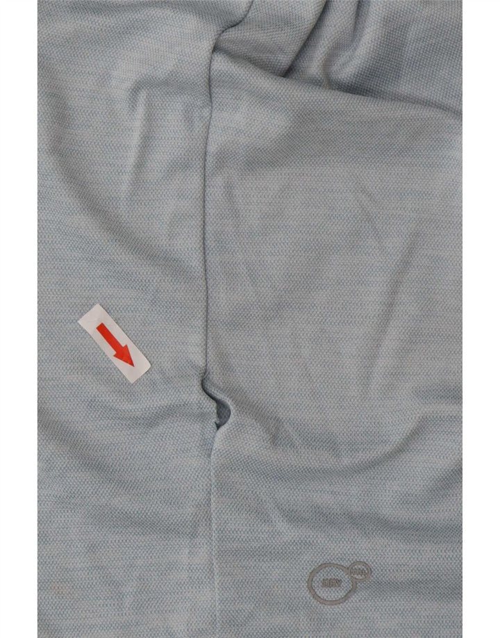Puma Herren Poloshirt XL Blau Colourblock
