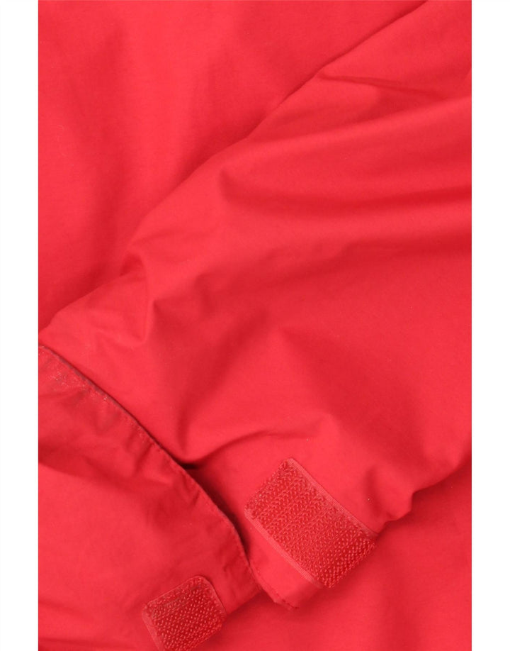 SALEWA Herren-Windjacke mit Kapuze, EU 50, Größe L, Rot, Polyamid