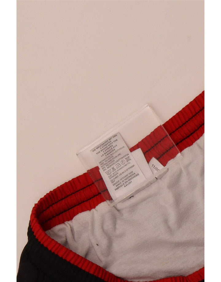 Adidas Herren-Sportshorts, groß, schwarzes Colourblock-Polyester