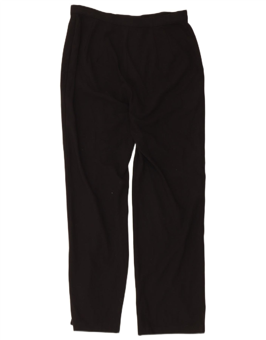 Marks & Spencer Damen gerade Anzughose UK 14 Medium W30 L29 Schwarz