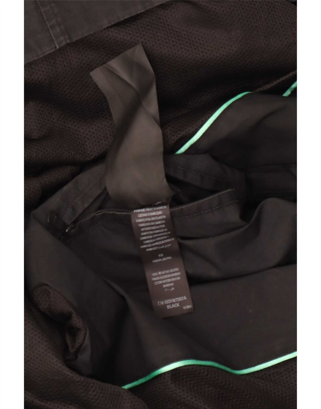 Marks & Spencer Herren Bomberjacke UK 40 Große schwarze Baumwolle