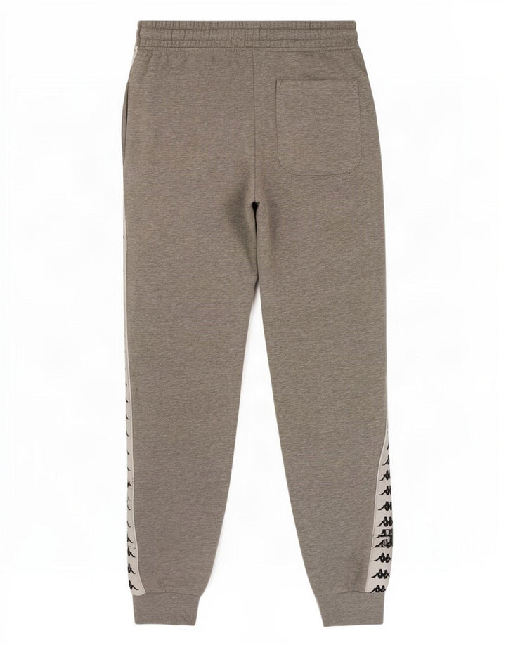 Kappa Damen Trainingshose Jogger UK 12 Mittelgrau Farbblock