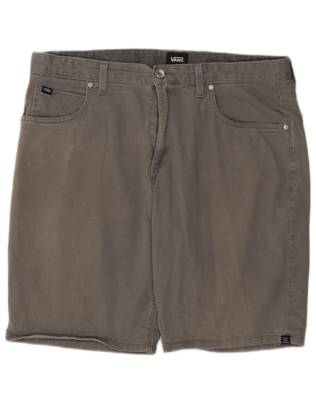 Vans Herren Freizeitshorts W34 Große graue Baumwolle