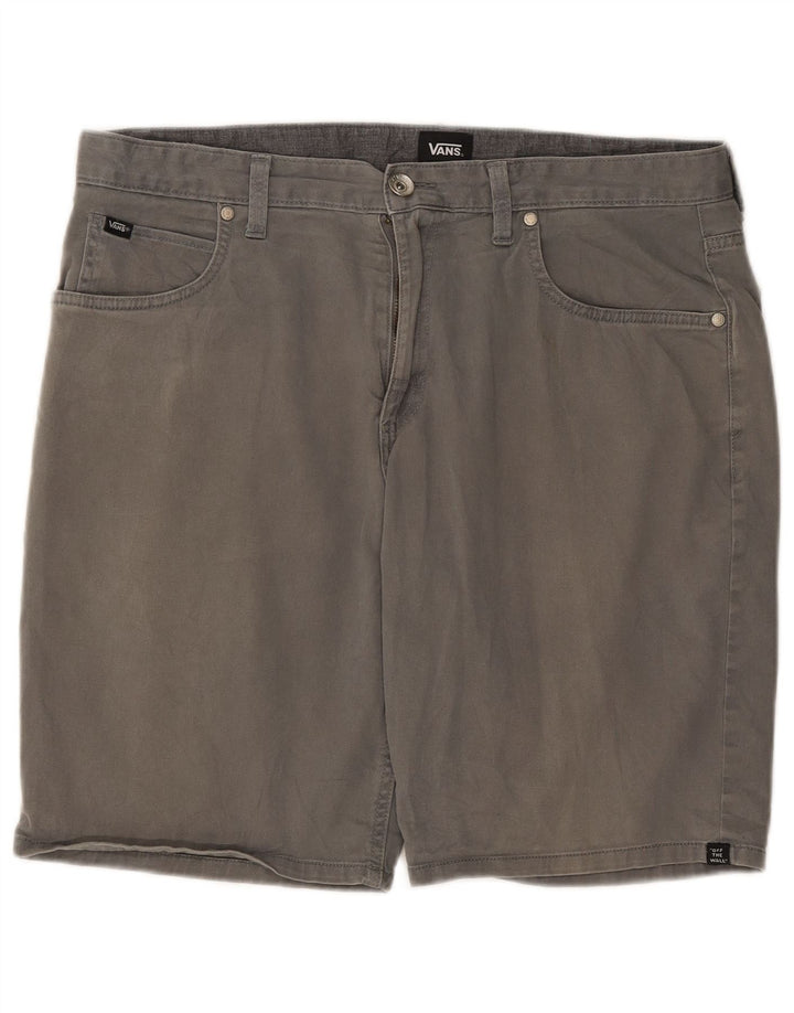 Vans Herren Freizeitshorts W34 Große graue Baumwolle