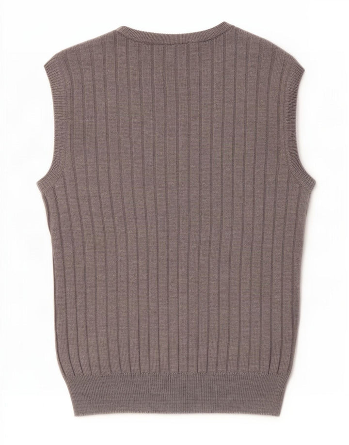 Jockey Herren Weste Tank Top XL Grau Wolle