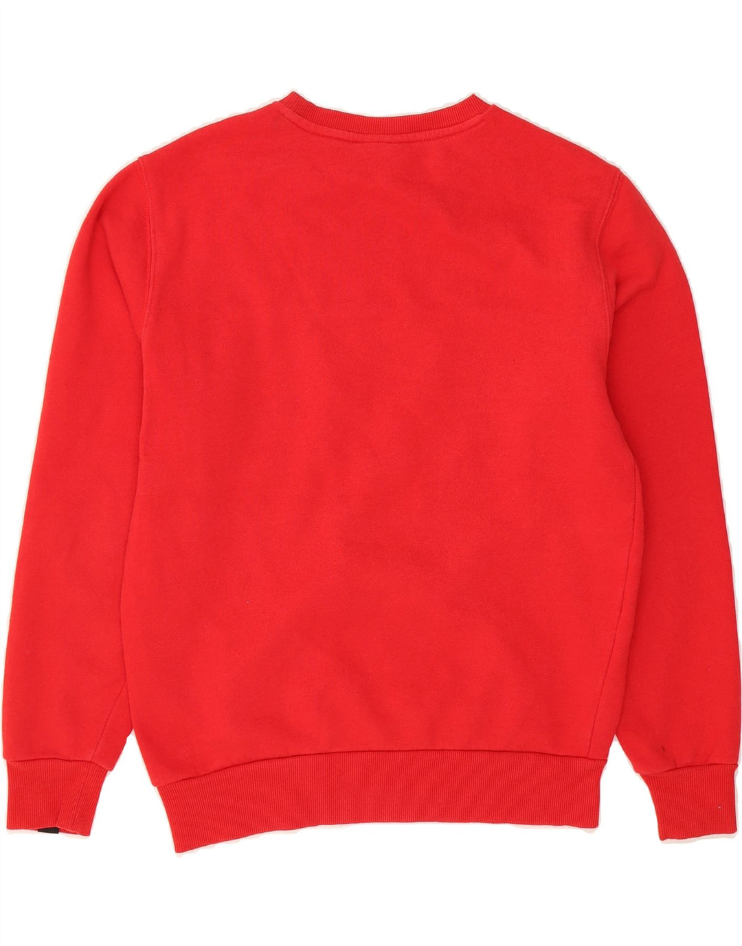 ELLESSE Womens Oversized Sweatshirt Jumper UK 10 Small Red Cotton Vintage Ellesse and Second-Hand Ellesse from Messina Hembry 