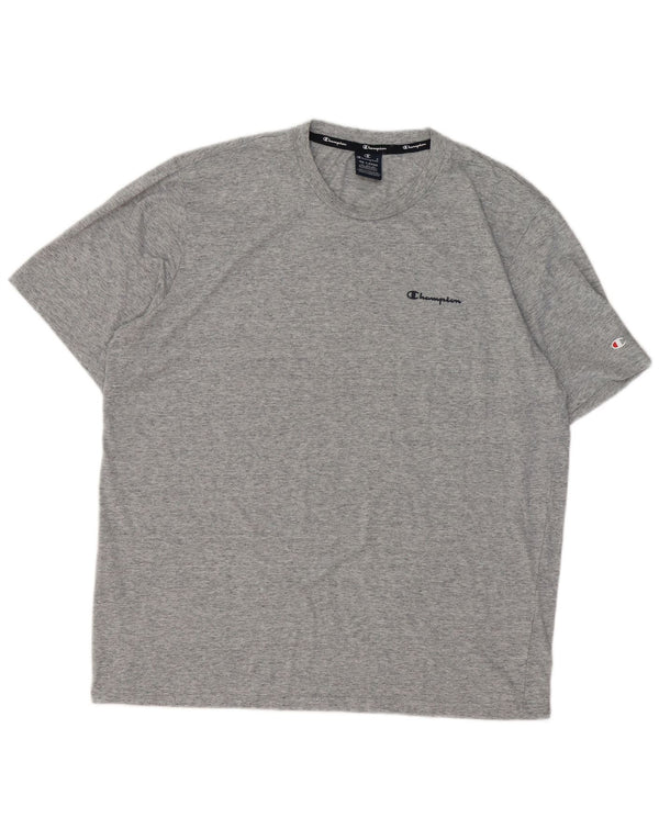 Champion Herren T-Shirt Top 4XL Grau meliert