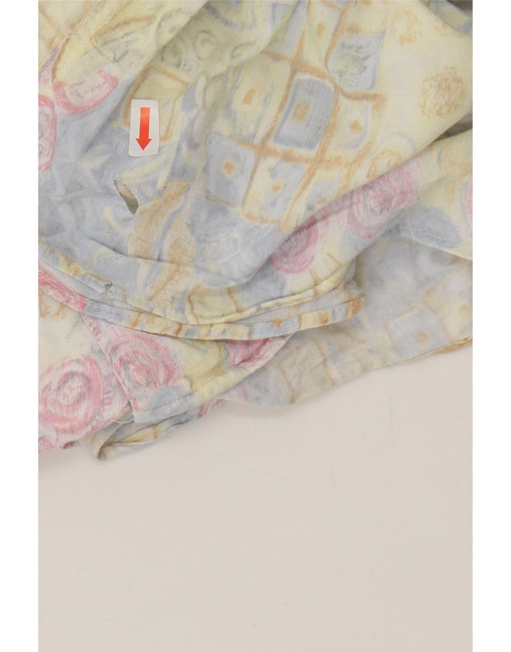 ACCANTO Mens Short Sleeve Shirt Size 43 Large Multicoloured Geometric Vintage Accanto and Second-Hand Accanto from Messina Hembry 