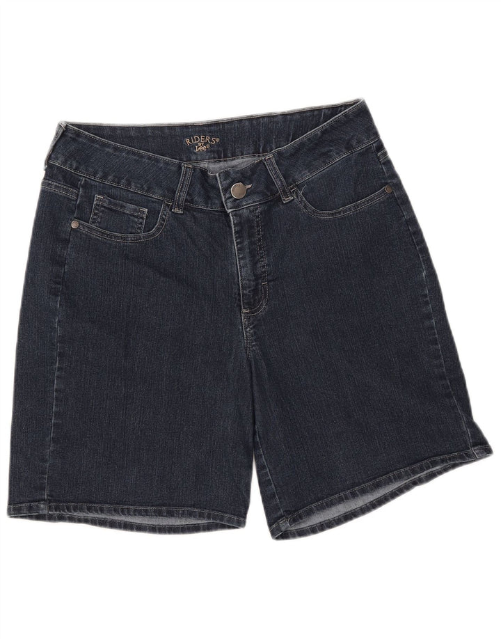 LEE Damen Riders Denim Shorts W32 Large Marineblau