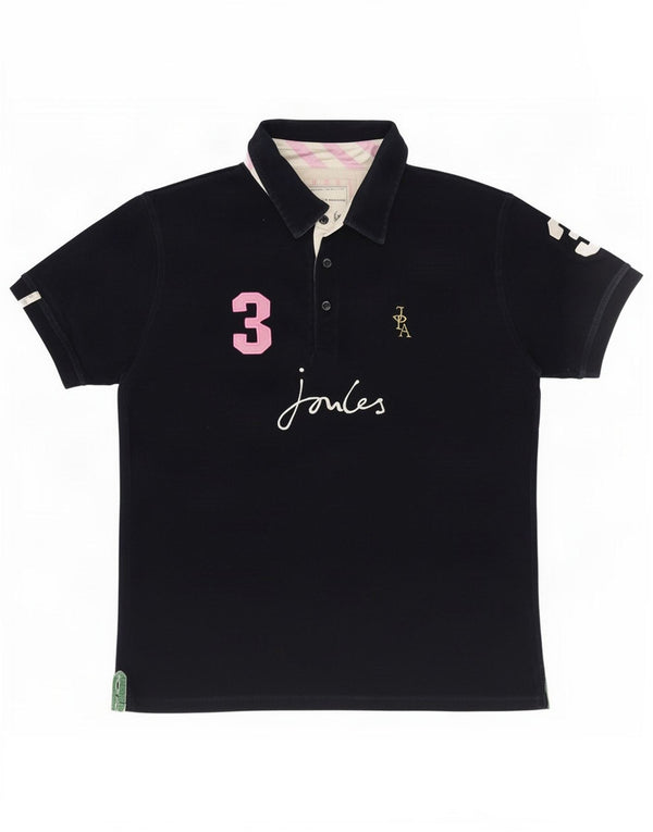 Joules Damen-Poloshirt mit Grafik, UK 18, XL, Marineblau, Baumwolle