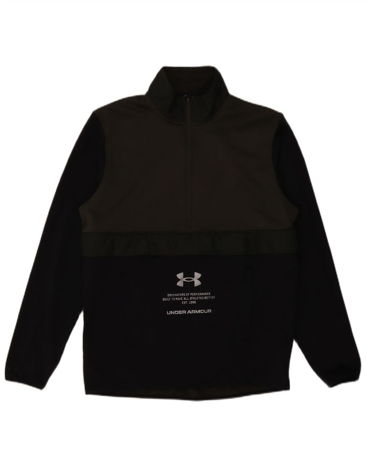 UNDER ARMOUR Herren Cold Gear Graphic Sweatshirt Pullover Medium Khaki