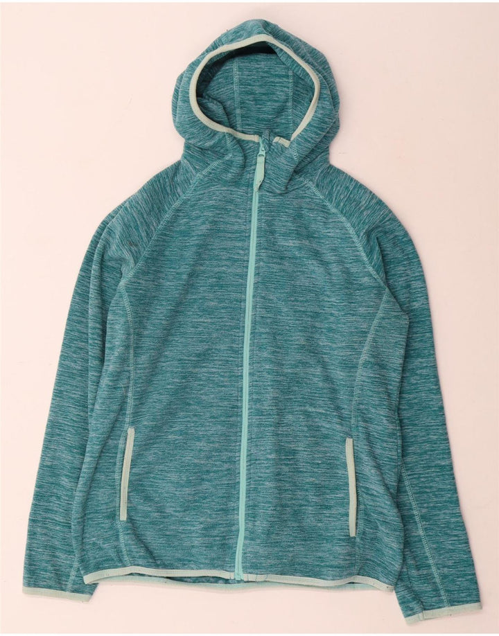 Mountain Warehouse Damen-Fleecejacke UK 12 Mittel Türkis meliert