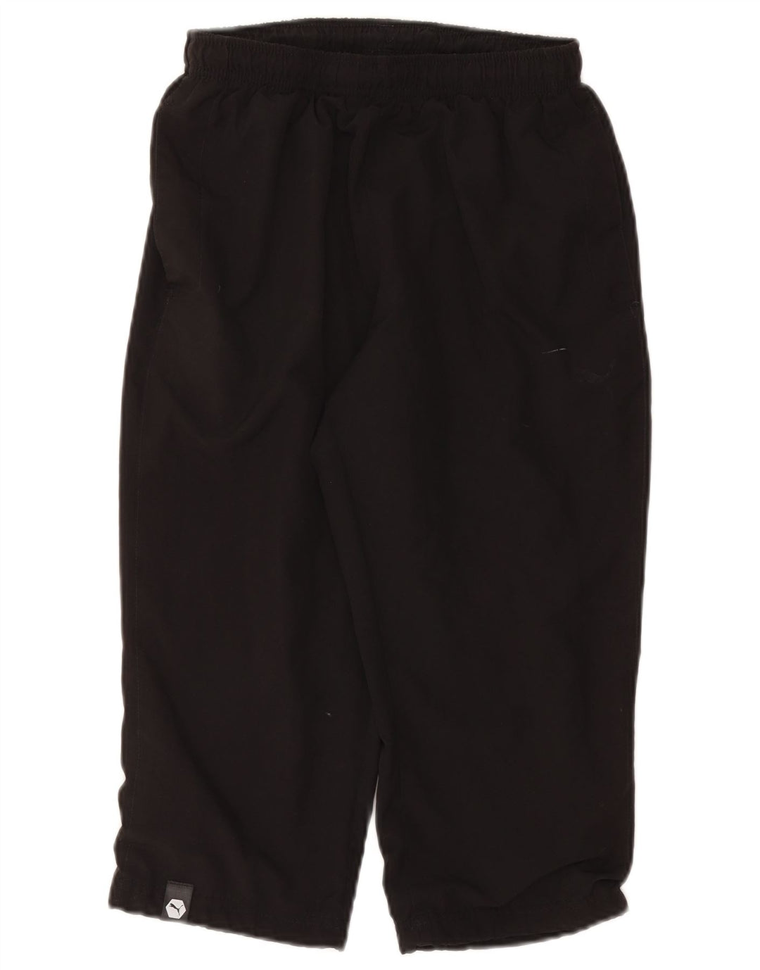 Puma Damen Graphic Capri-Trainingshose, Gr. 10, Größe S, Schwarz