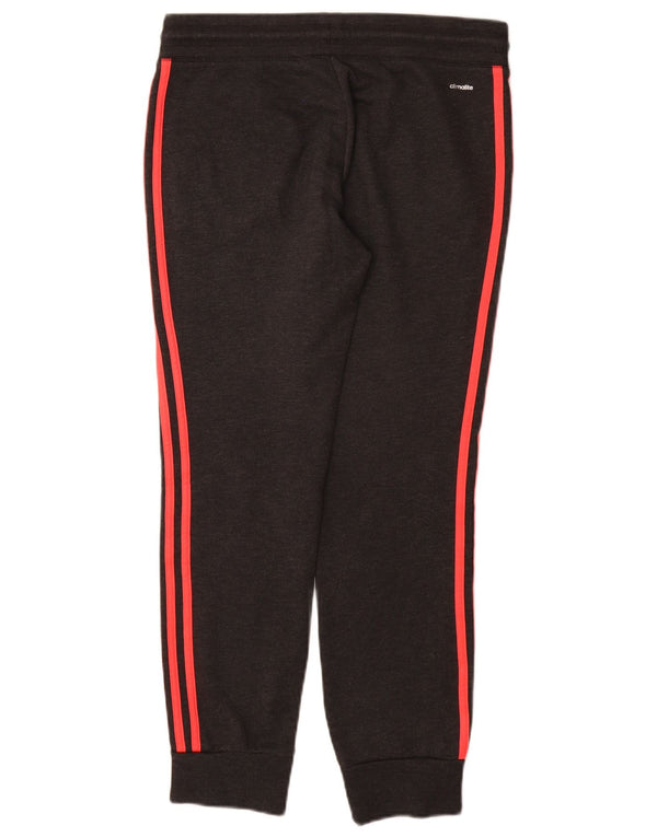 Adidas Damen Climalite Trainingshose Jogger UK 10 Small Grau