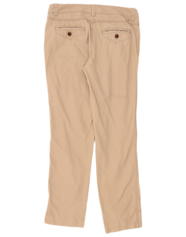 Fat Face Damen Slim Fit Chinohose UK 10 Small W32 L30 Beige Baumwolle
