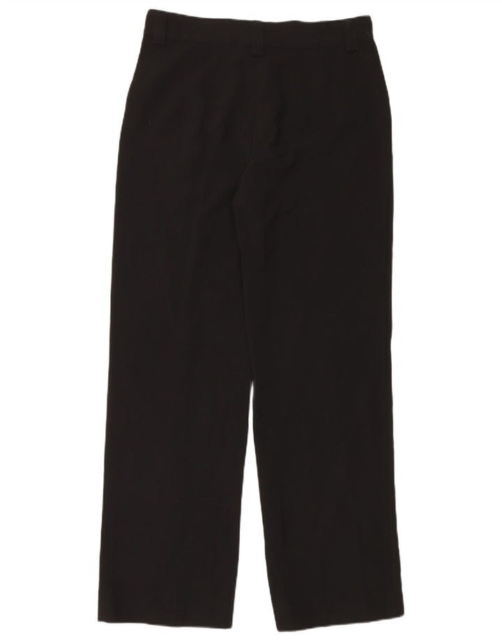 Zara Damen Chino-Hose mit Pegged, Größe L, W32, L32, Schwarz, Polyester