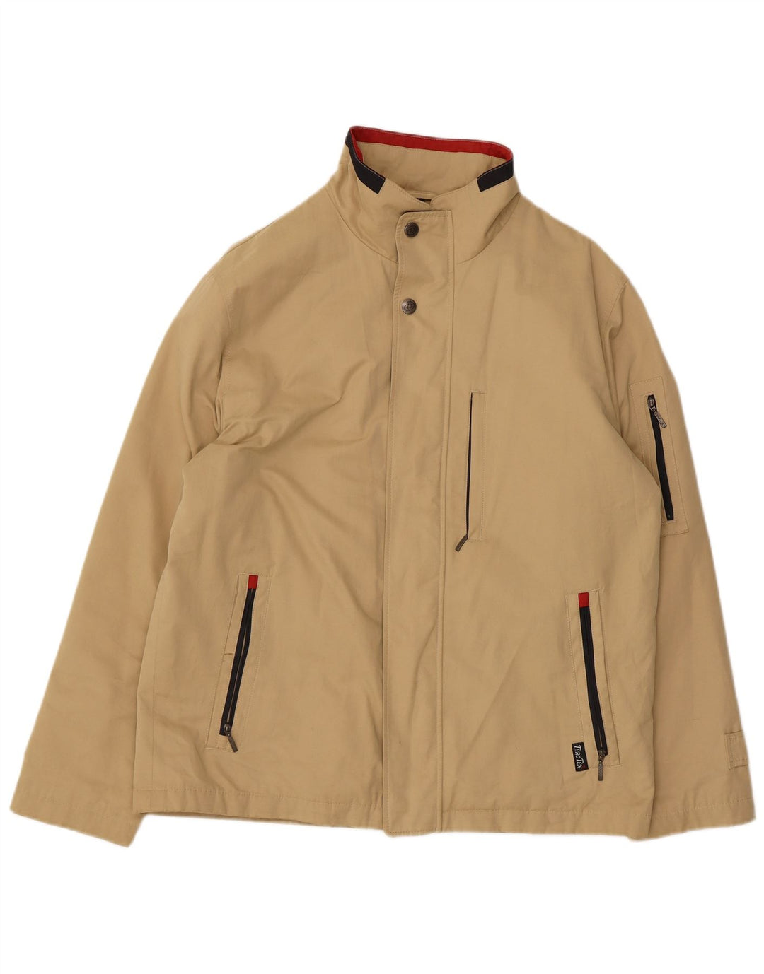 Douglas Herren-Utility-Jacke UK 40 Large Beige Baumwolle