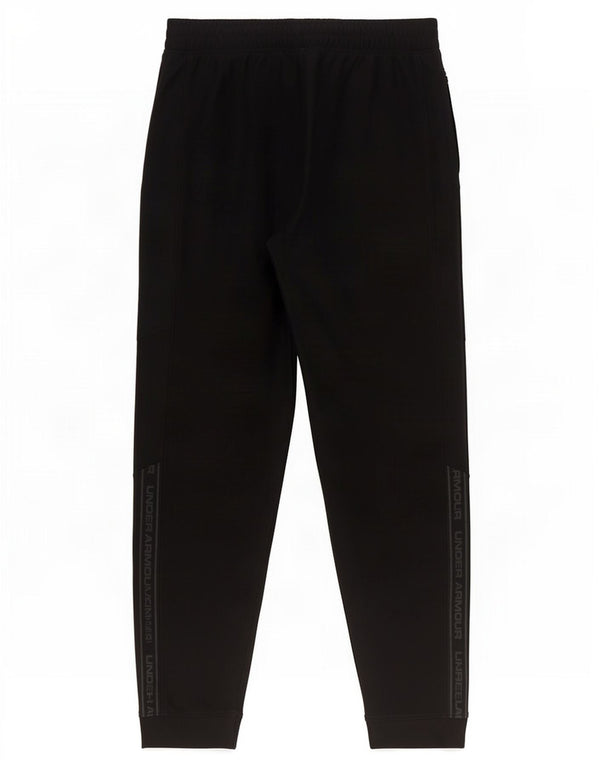 Under Armour Jungen-Trainingshose, Jogginghose, 9–10 Jahre, mittelgroß, Schwarz