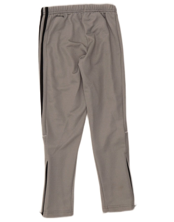 Adidas Aeroready-Trainingshose für Jungen, 7–8 Jahre, graues Polyester