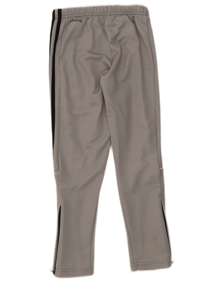 Adidas Aeroready-Trainingshose für Jungen, 7–8 Jahre, graues Polyester