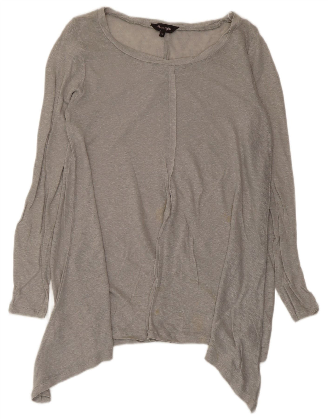 Phase Eight Damen Asymmetrisches Tunika-Oberteil UK 10 Small Grau
