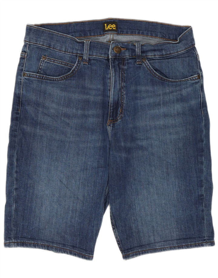 Lee Herren-Jeansshorts W33, große blaue Baumwolle
