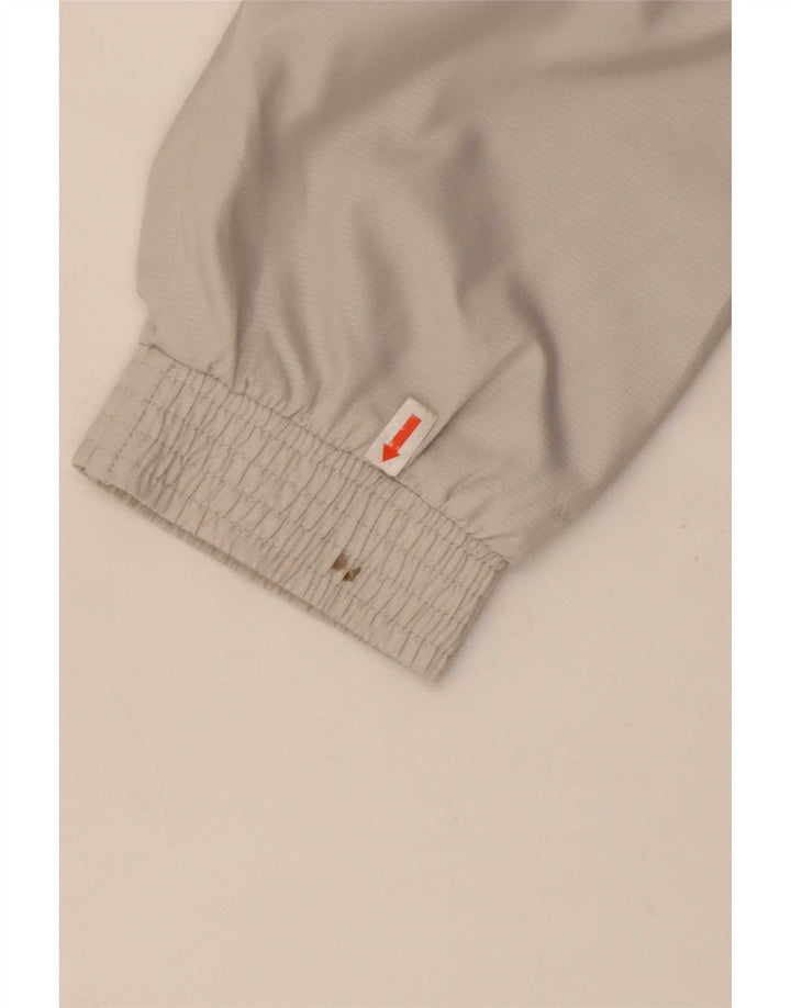 AUSTRALIAN L'ALPINA Herren-Trainingsanzugoberteil, IT-Größe 52, großes graues Polyester