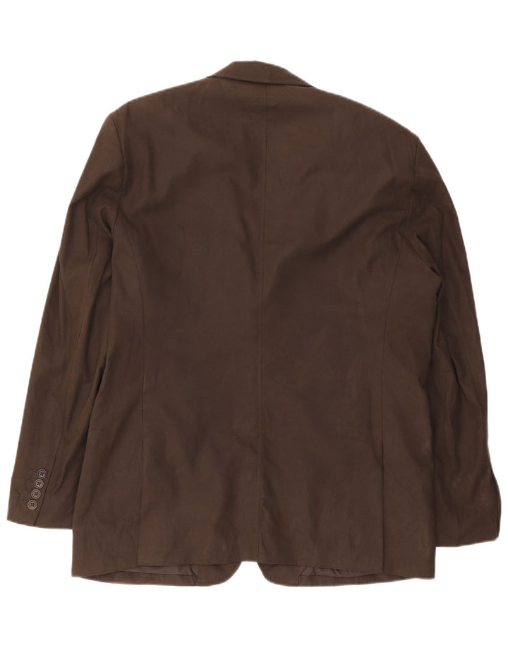 Zara Herren 2-Knopf-Blazerjacke EU 54 XL Braun