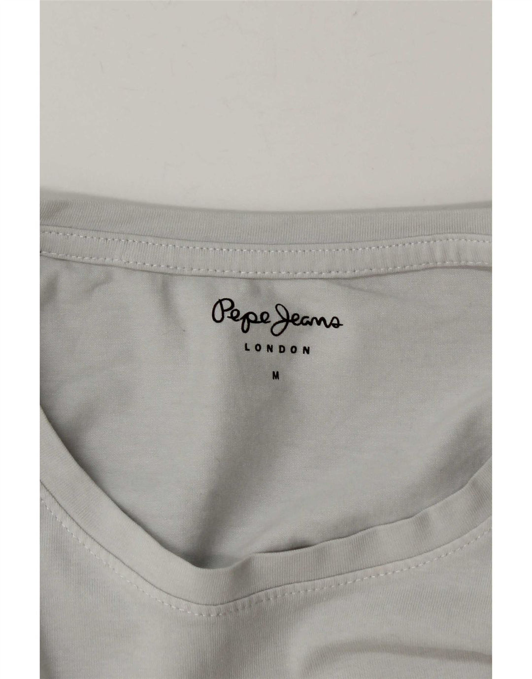 PEPE Jeans Damen Graphic Top Langarm UK 14 Mittelgrau