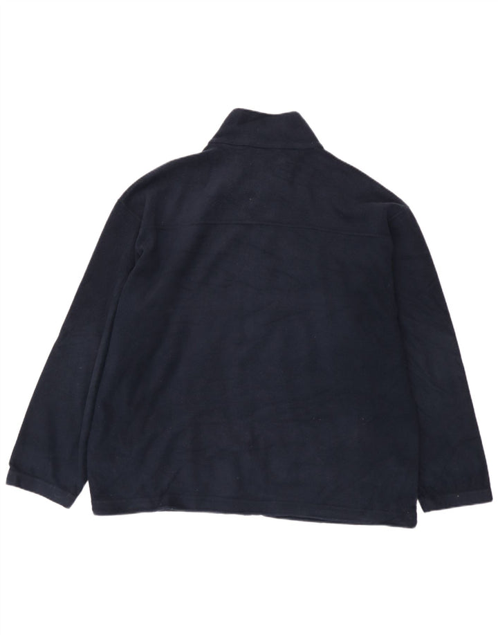 Marks & Spencer Herren Fleecejacke UK 42 XL Marineblau Polyester
