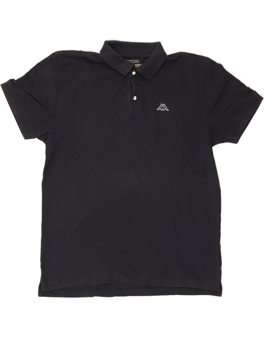 KAPPA Mens Polo Shirt XL Navy Blue Cotton Vintage Kappa and Second-Hand Kappa from Messina Hembry 