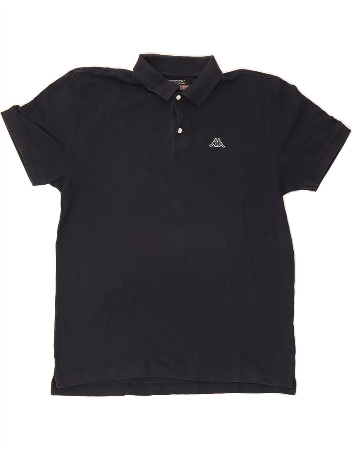 KAPPA Mens Polo Shirt XL Navy Blue Cotton Vintage Kappa and Second-Hand Kappa from Messina Hembry 