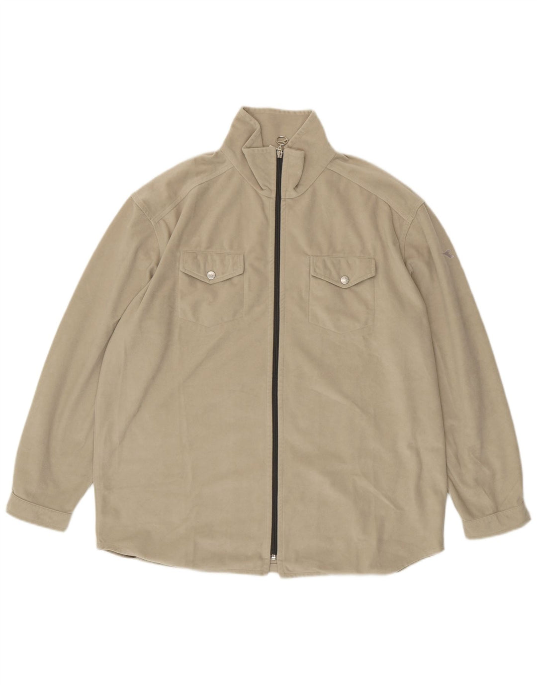 Diadora Herren-Trainingsanzug-Oberteil, Jacke, XL, Beige, Polyester