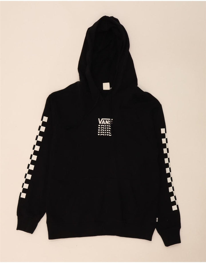 Vans Herren-Kapuzenpullover mit Grafik, mittelschwarz, geometrisch, Baumwolle
