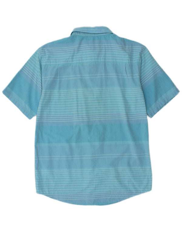 Calvin Klein Jeans Jungen Kurzarmhemd 15-16 Jahre XL Blau gestreift