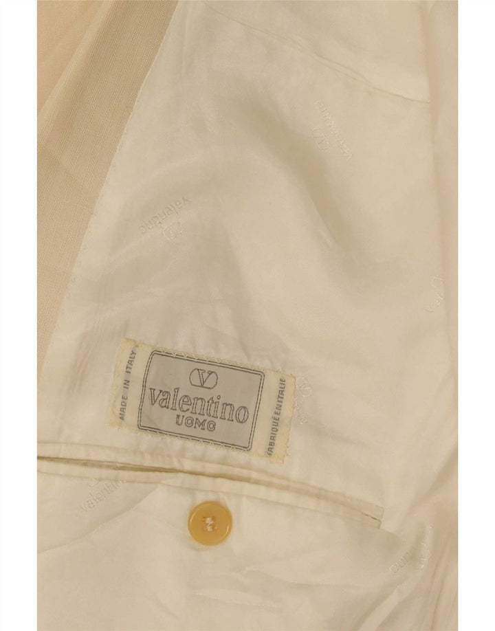 Valentino Herren Zweireiher-Blazerjacke UK 38 Mittelbeige