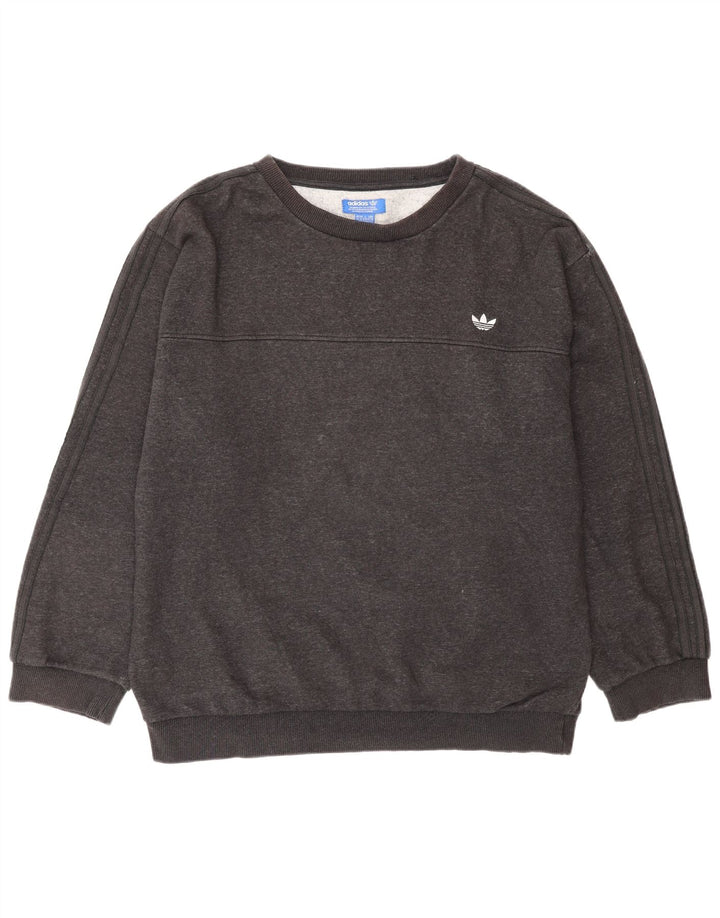 Adidas Herren Sweatshirt Pullover XL Grau Baumwolle