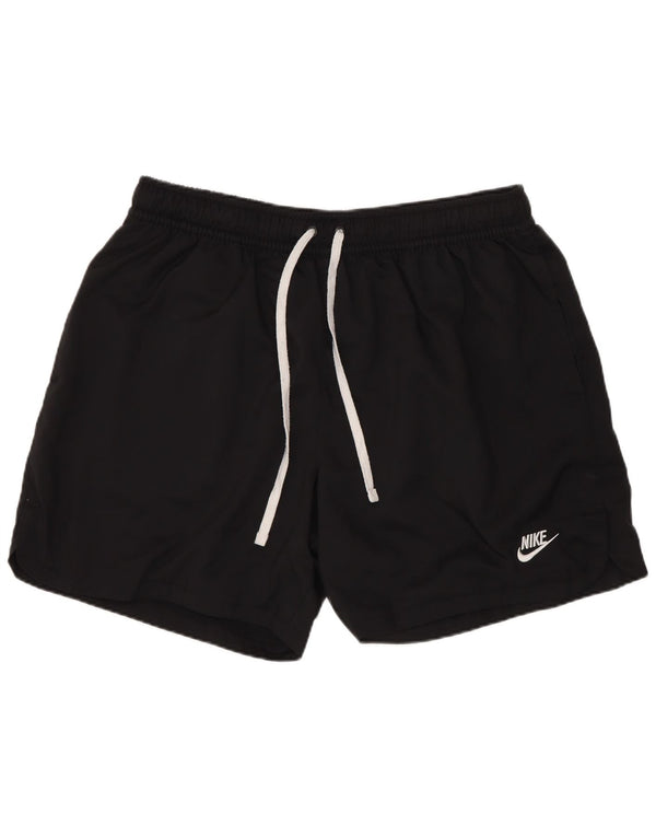 Nike Herren-Sportshorts, groß, aus schwarzem Polyester
