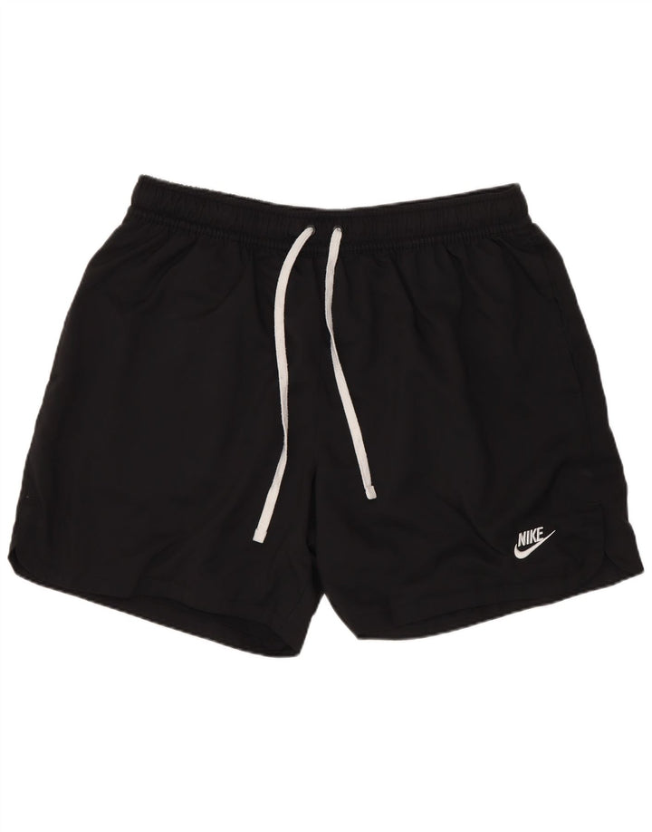Nike Herren-Sportshorts, groß, aus schwarzem Polyester