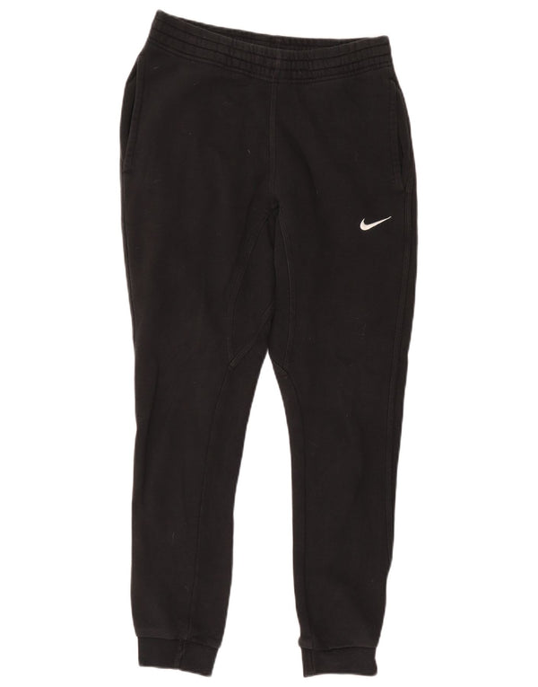 Nike Herren-Trainingshose, Jogginghose, Größe S, Schwarz, Baumwolle