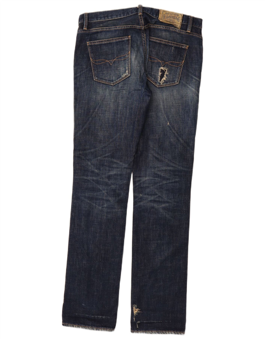 Ralph Lauren Damen Slim Jeans W30 L34 Marineblau