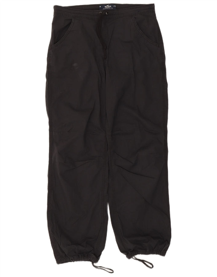 Hollister Damen-Trainingshose, Jogginghose, mittelschwarz, Baumwolle