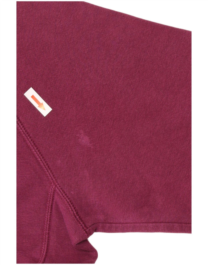 Jordan Herren Grafik-Sweatshirt-Pullover aus mittelvioletter Baumwolle