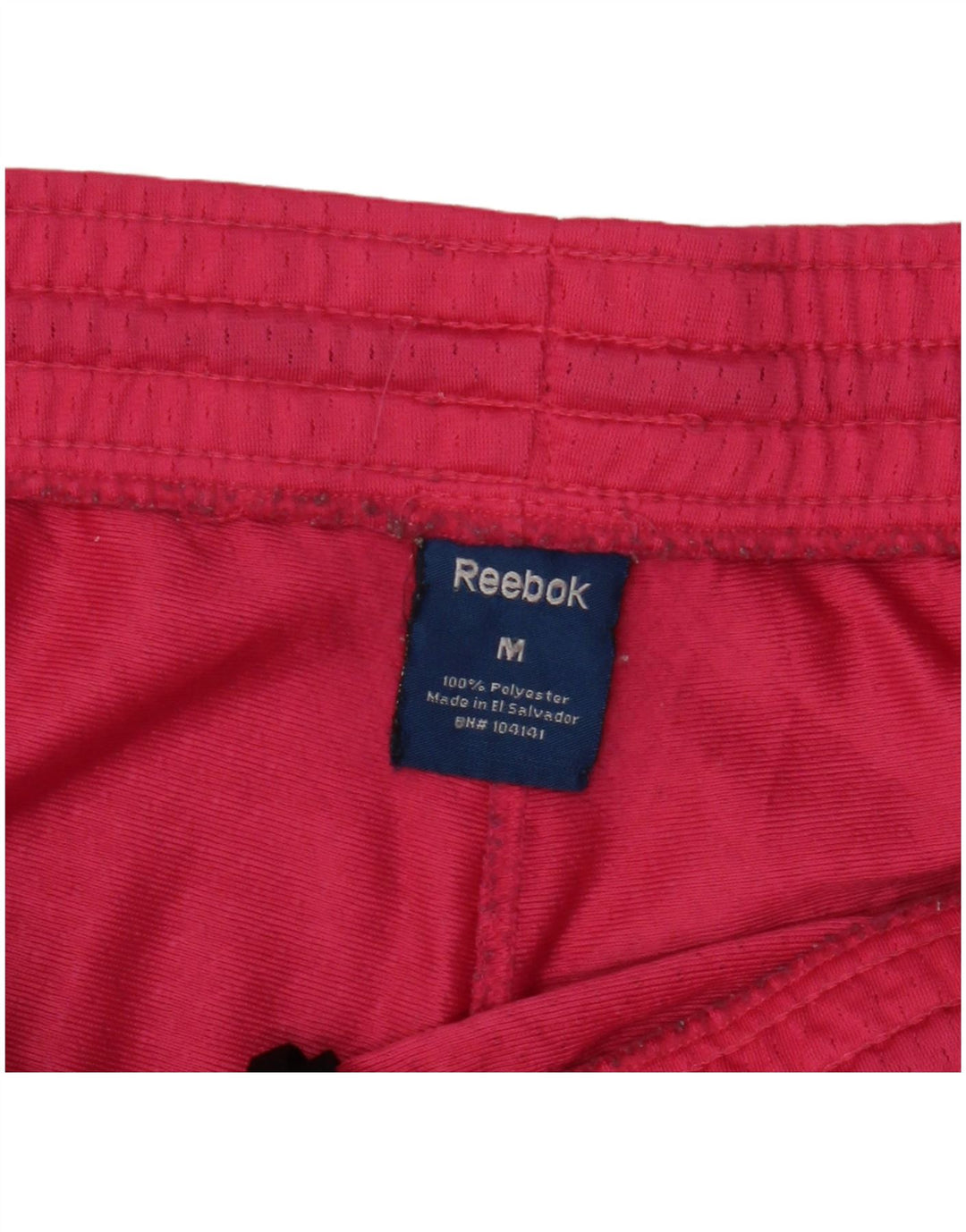 REEBOK Damen-Sportshorts UK 14 Mittelrosa Colourblock-Polyester