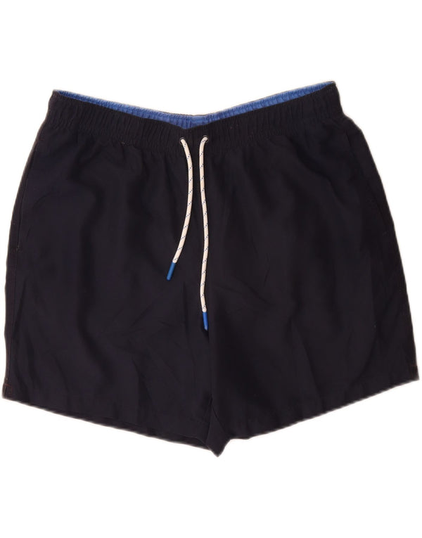 Marks & Spencer Herren-Badeshorts, groß, marineblau, Polyester