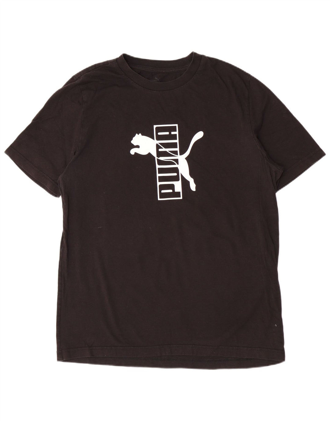 Puma Herren T-Shirt mit Grafik, Größe L, Schwarz