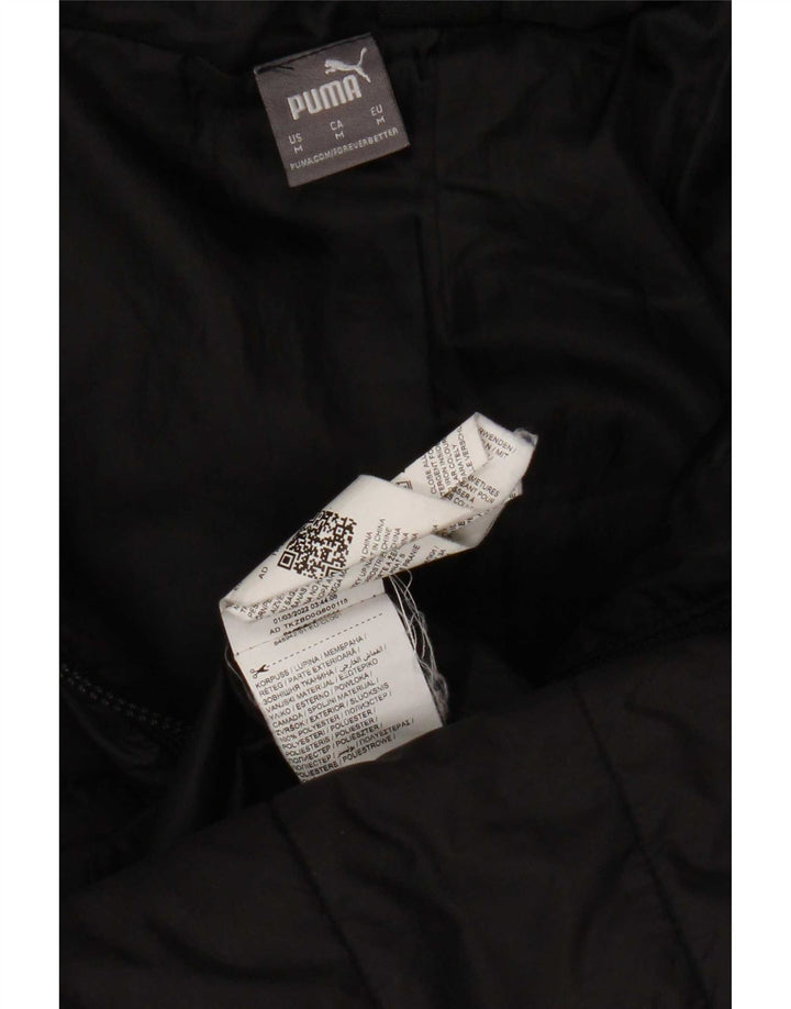 Puma Damen Kapuzenmantel, gepolstert, UK 14, mittelschwarz, Polyester