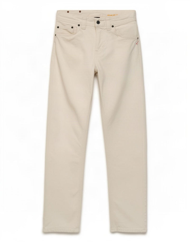 Dondup Damen Straight Jeans W30 L33 Weiß