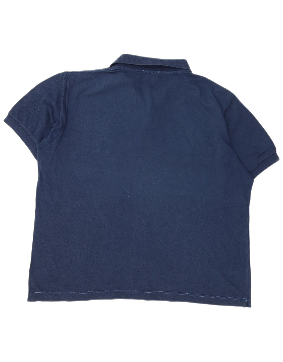Trussardi Herren-Poloshirt, groß, marineblau, Baumwolle